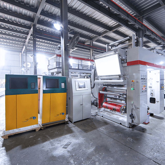 Máquina de impresión de huecograbado de 8 colores de alta velocidad con control PLC GWASY-C para película en 140 m/min