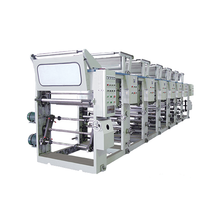 Máquina de impresión de huecograbado tipo eje ASY-B para película plástica en 70 Mpm