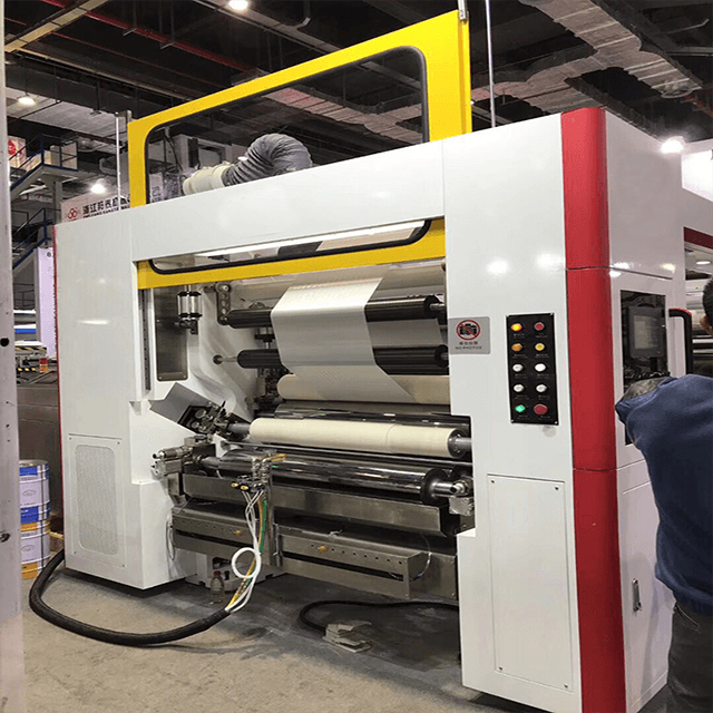 Máquina laminadora base sin solvente de alta velocidad para papel de aluminio en 500 Mpm 